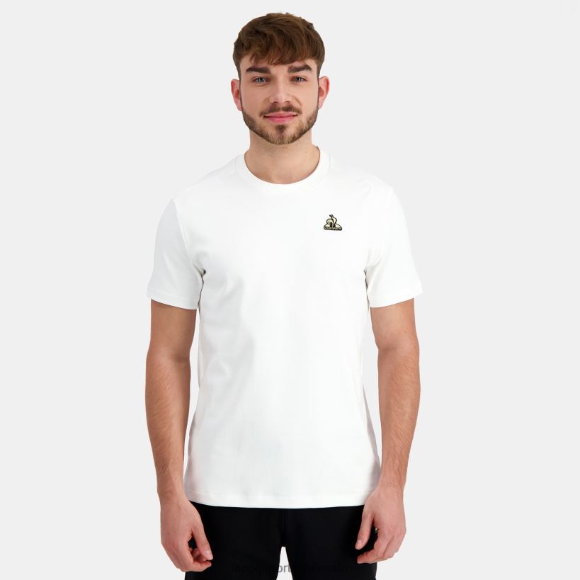 hombres camiseta blanca T24B2184 Le Coq Sportif ropa