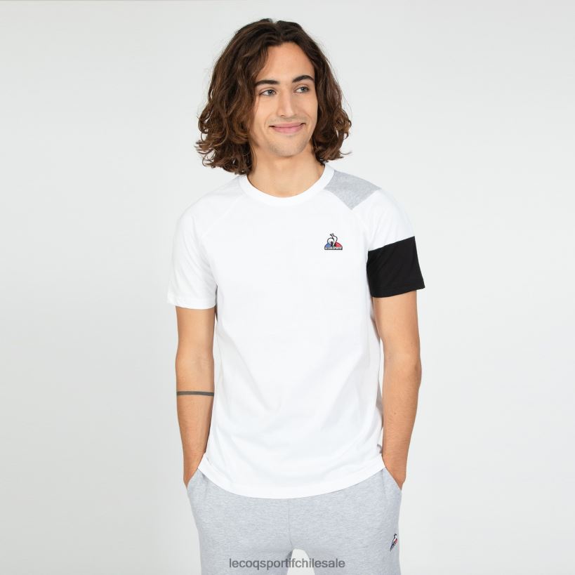 hombres camiseta blanca T24B2189 Le Coq Sportif ropa