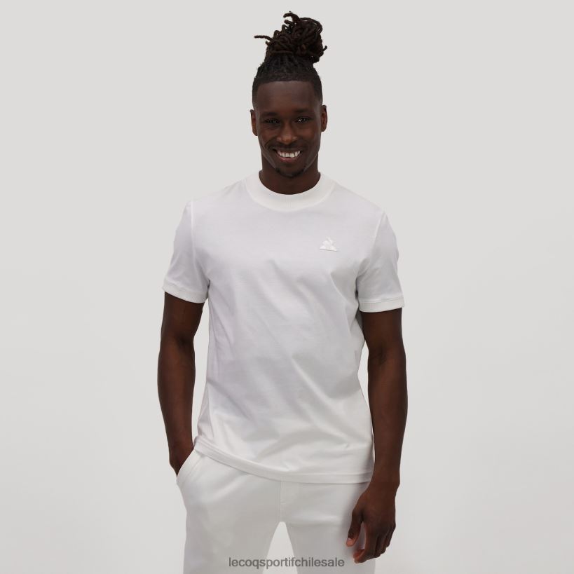 hombres camiseta blanca T24B2194 Le Coq Sportif ropa