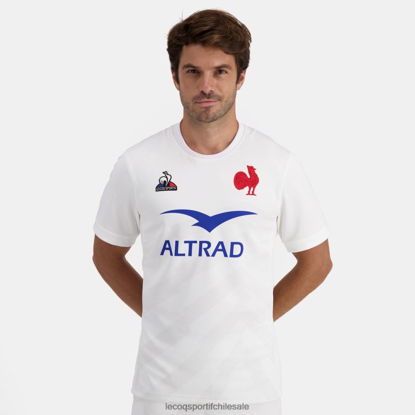 hombres camiseta blanca T24B2476 Le Coq Sportif ropa