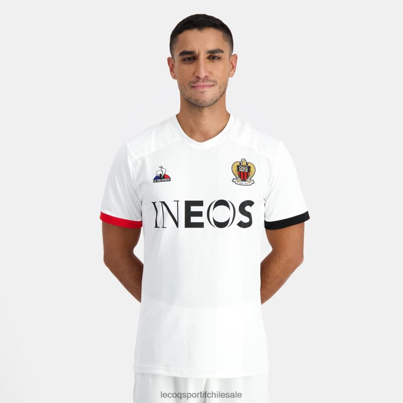 hombres camiseta blanca T24B2697 Le Coq Sportif ropa