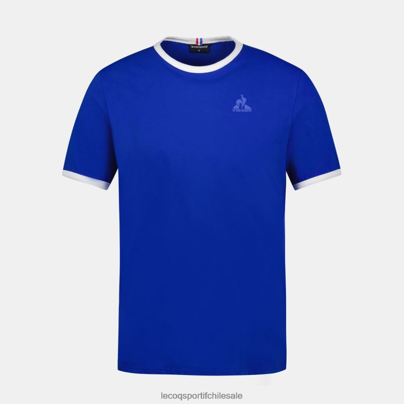 hombres camiseta de moda azul T24B2139 Le Coq Sportif ropa