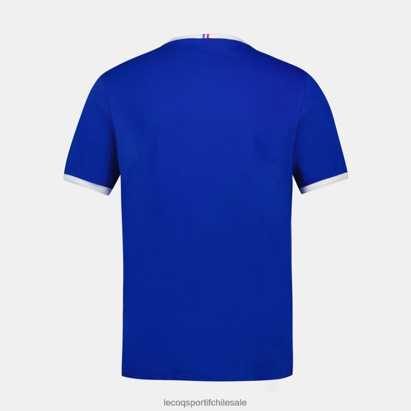 hombres camiseta de moda azul T24B2139 Le Coq Sportif ropa