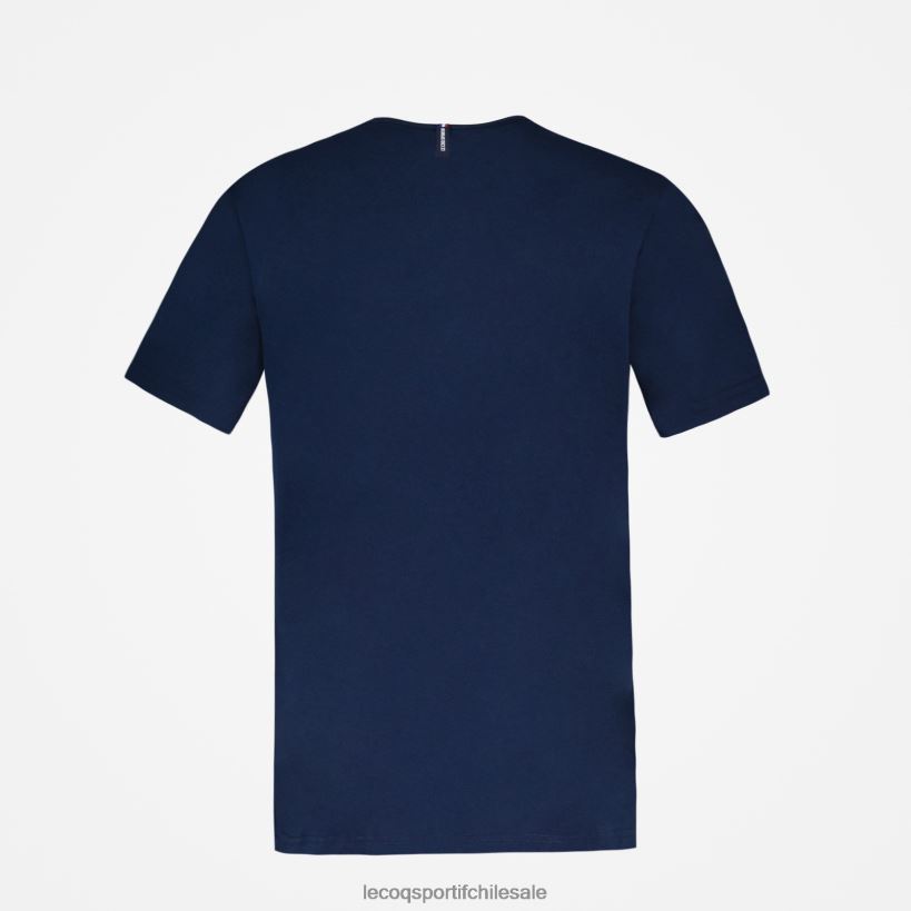 hombres camiseta de moda azul T24B2140 Le Coq Sportif ropa