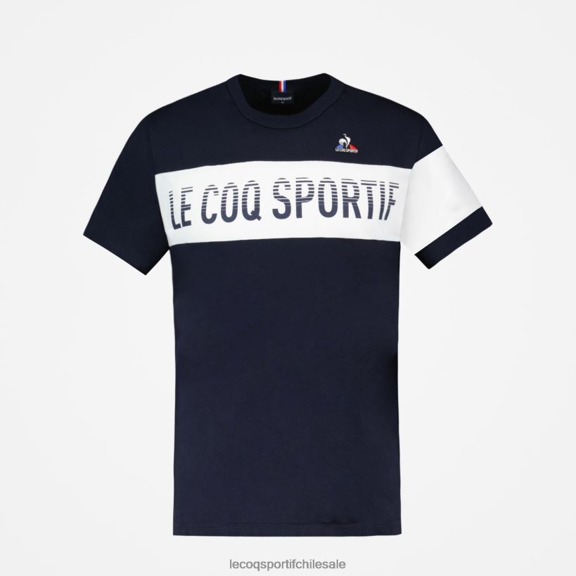 hombres camiseta de moda azul T24B2142 Le Coq Sportif ropa