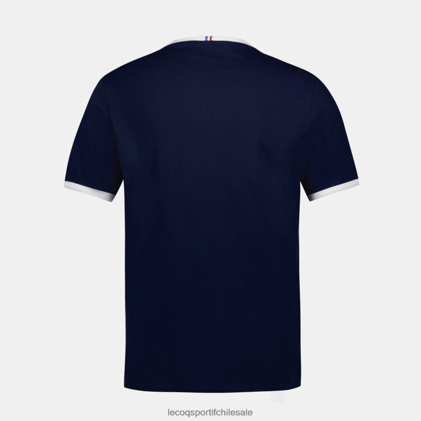 hombres camiseta de moda azul T24B2143 Le Coq Sportif ropa