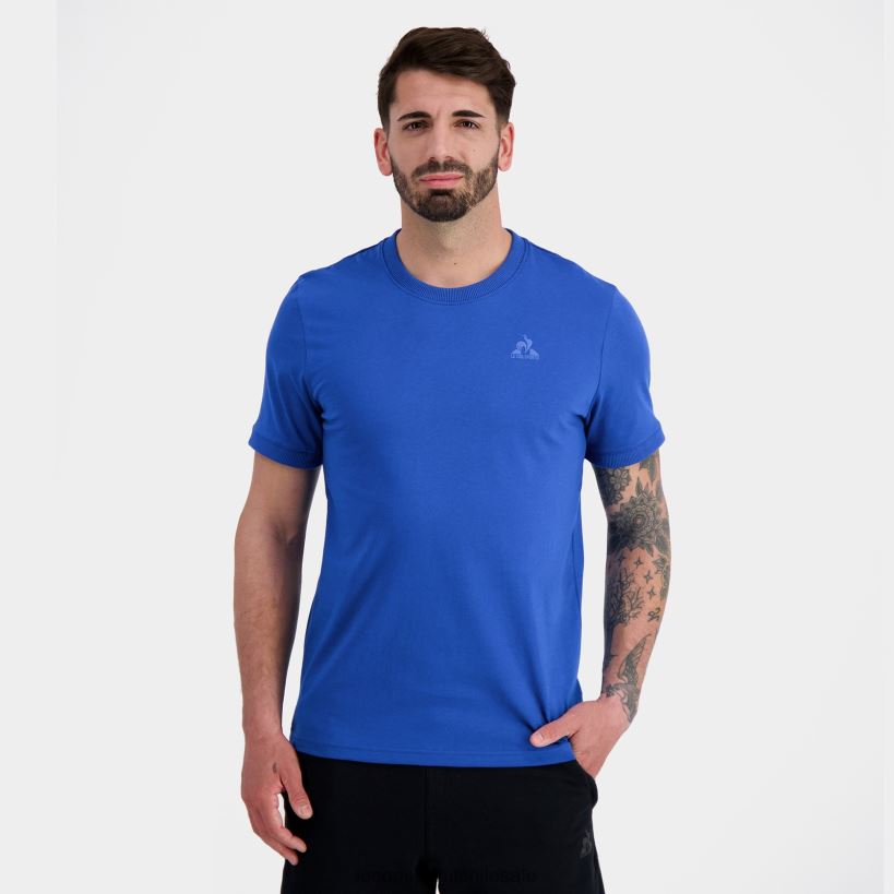 hombres camiseta de moda azul T24B2144 Le Coq Sportif ropa