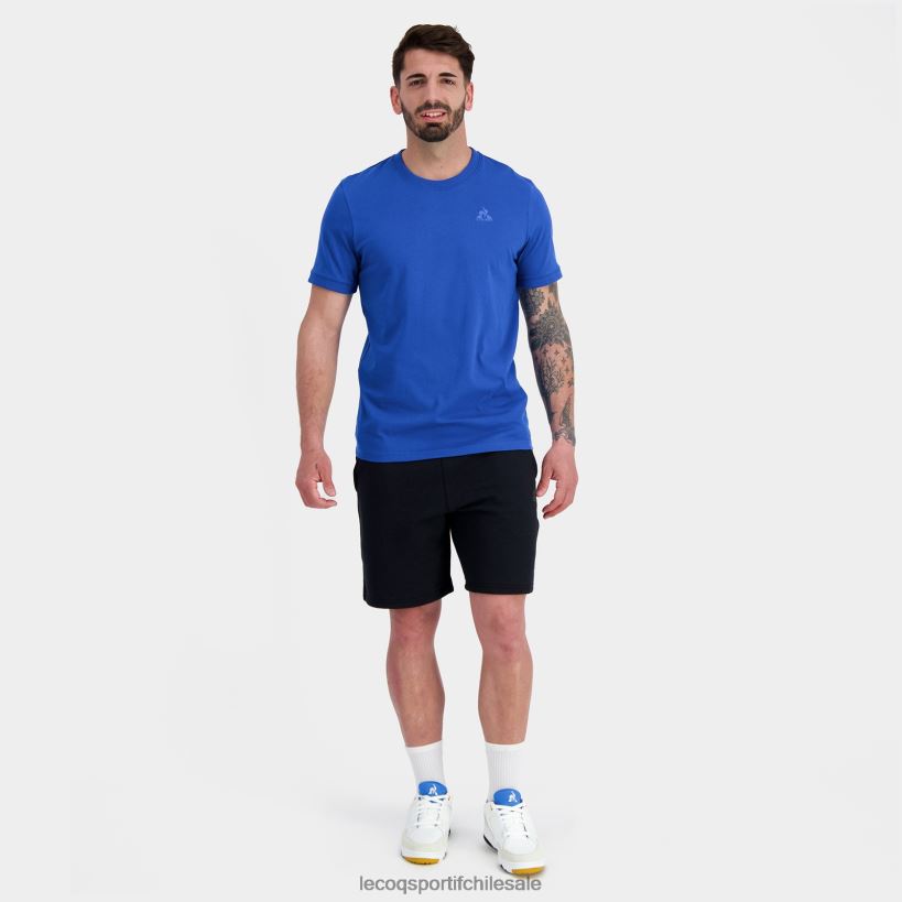 hombres camiseta de moda azul T24B2144 Le Coq Sportif ropa