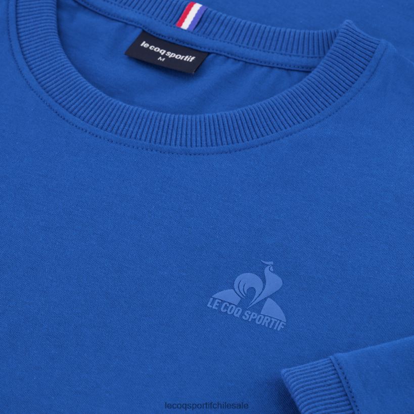 hombres camiseta de moda azul T24B2144 Le Coq Sportif ropa