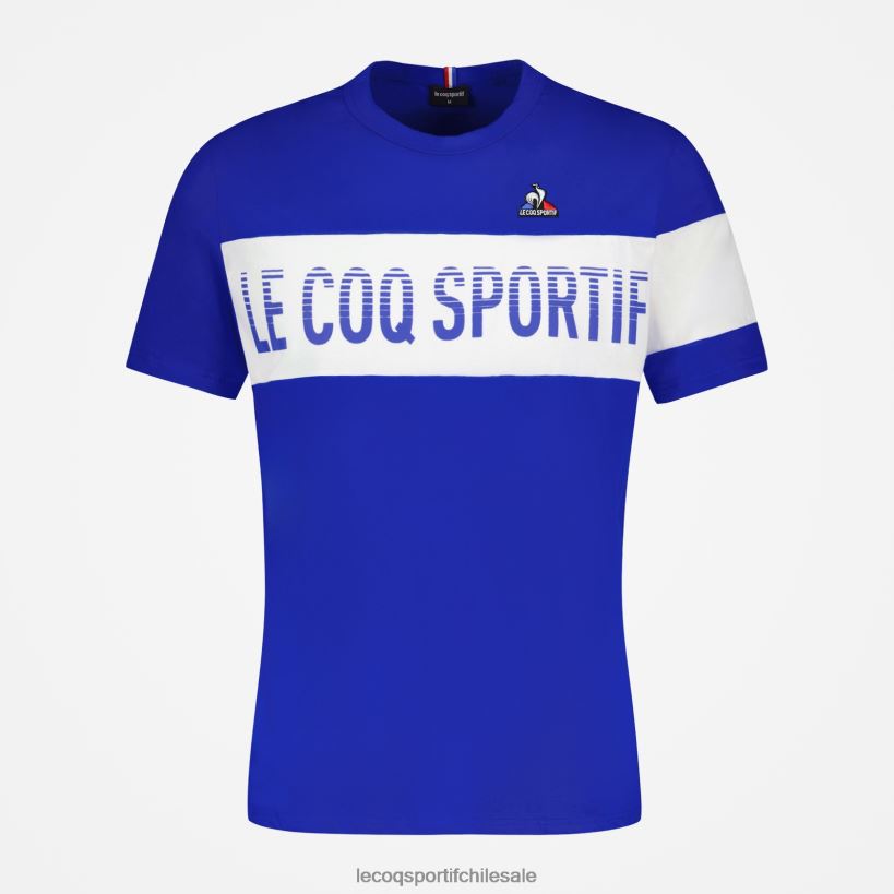 hombres camiseta de moda azul T24B2161 Le Coq Sportif ropa