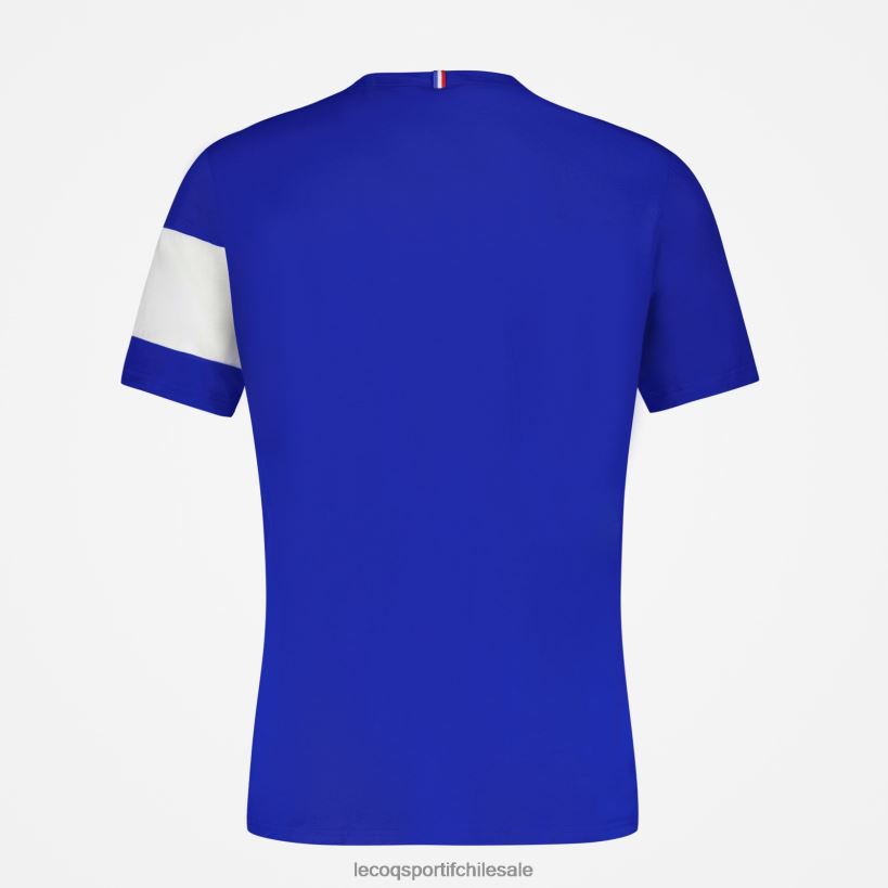 hombres camiseta de moda azul T24B2161 Le Coq Sportif ropa