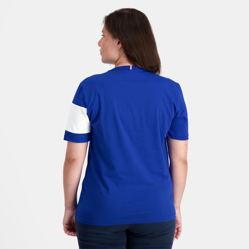 hombres camiseta de moda azul T24B2161 Le Coq Sportif ropa