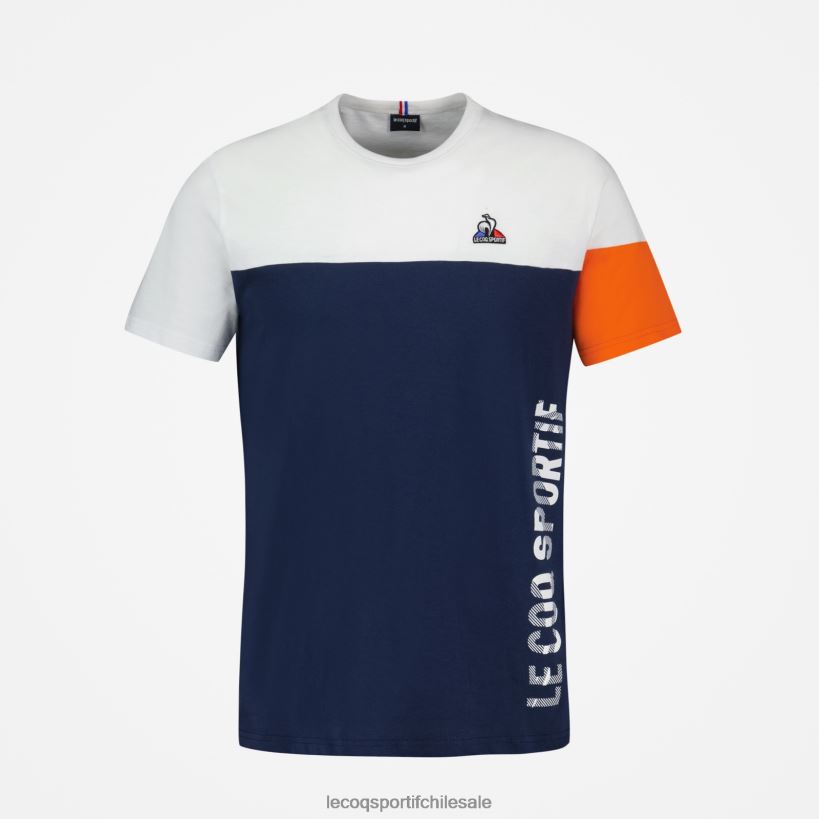 hombres camiseta de moda azul T24B2163 Le Coq Sportif ropa