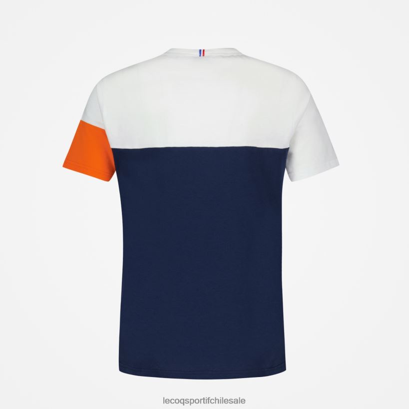 hombres camiseta de moda azul T24B2163 Le Coq Sportif ropa