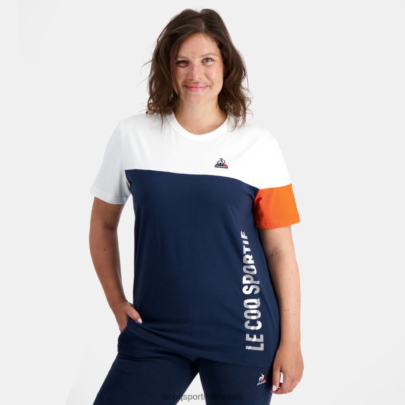 hombres camiseta de moda azul T24B2163 Le Coq Sportif ropa