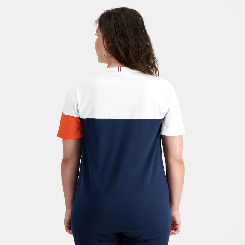 hombres camiseta de moda azul T24B2163 Le Coq Sportif ropa
