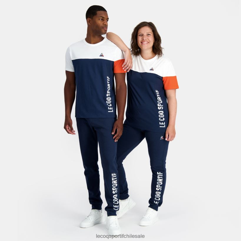 hombres camiseta de moda azul T24B2163 Le Coq Sportif ropa