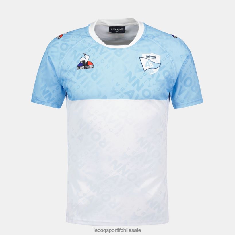 hombres camiseta de moda azul T24B2168 Le Coq Sportif ropa