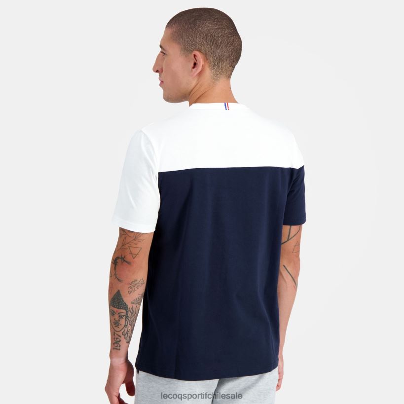 hombres camiseta de moda azul T24B2182 Le Coq Sportif ropa