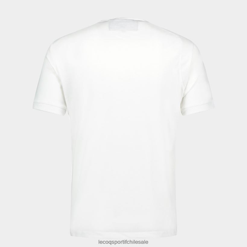 hombres camiseta de moda blanca T24B2147 Le Coq Sportif ropa