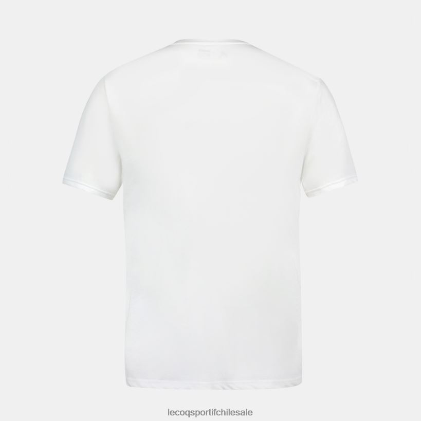 hombres camiseta de moda blanca T24B2148 Le Coq Sportif ropa