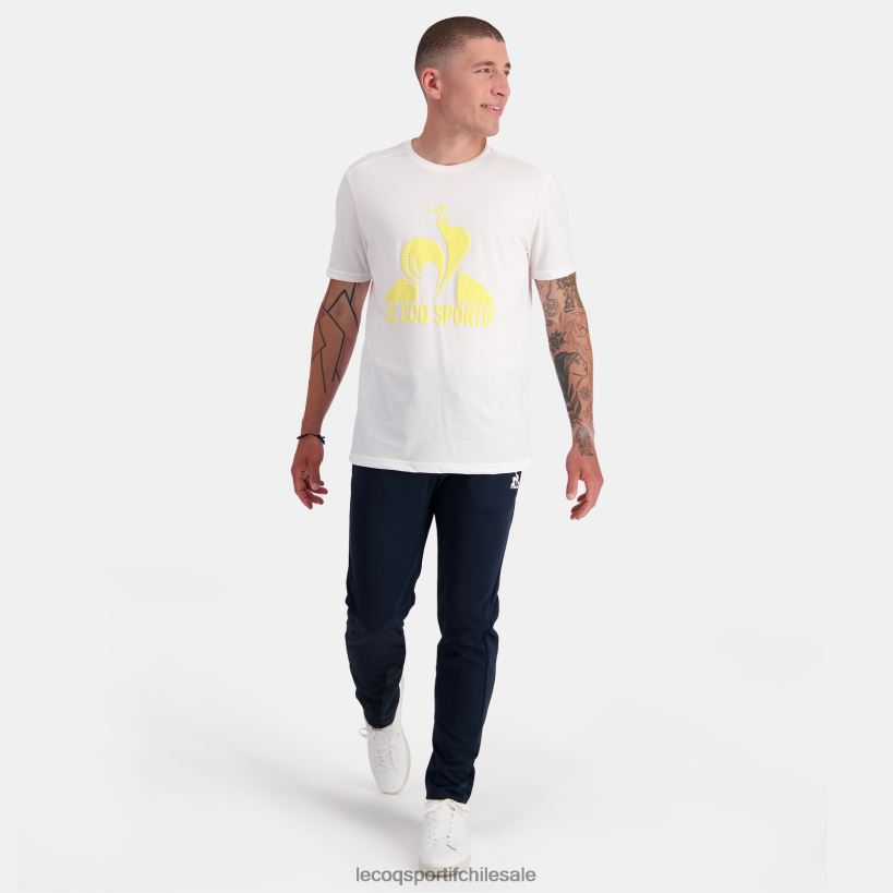 hombres camiseta de moda blanca T24B2148 Le Coq Sportif ropa