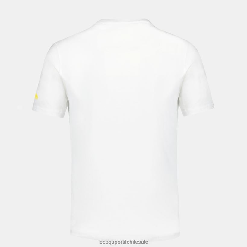 hombres camiseta de moda blanca T24B2160 Le Coq Sportif ropa