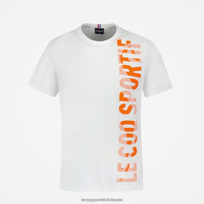 hombres camiseta de moda blanca T24B2162 Le Coq Sportif ropa