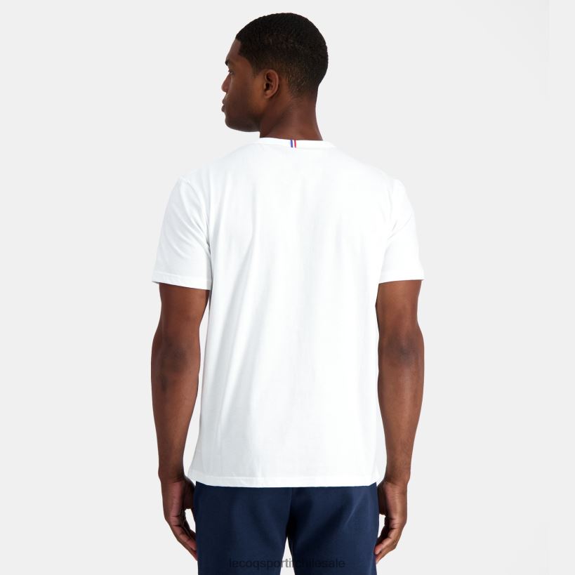 hombres camiseta de moda blanca T24B2162 Le Coq Sportif ropa