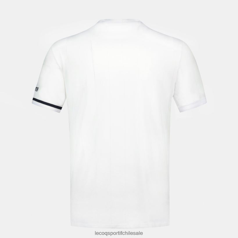 hombres camiseta de moda blanca T24B2165 Le Coq Sportif ropa