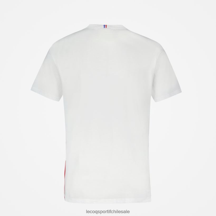 hombres camiseta de moda blanca T24B2170 Le Coq Sportif ropa