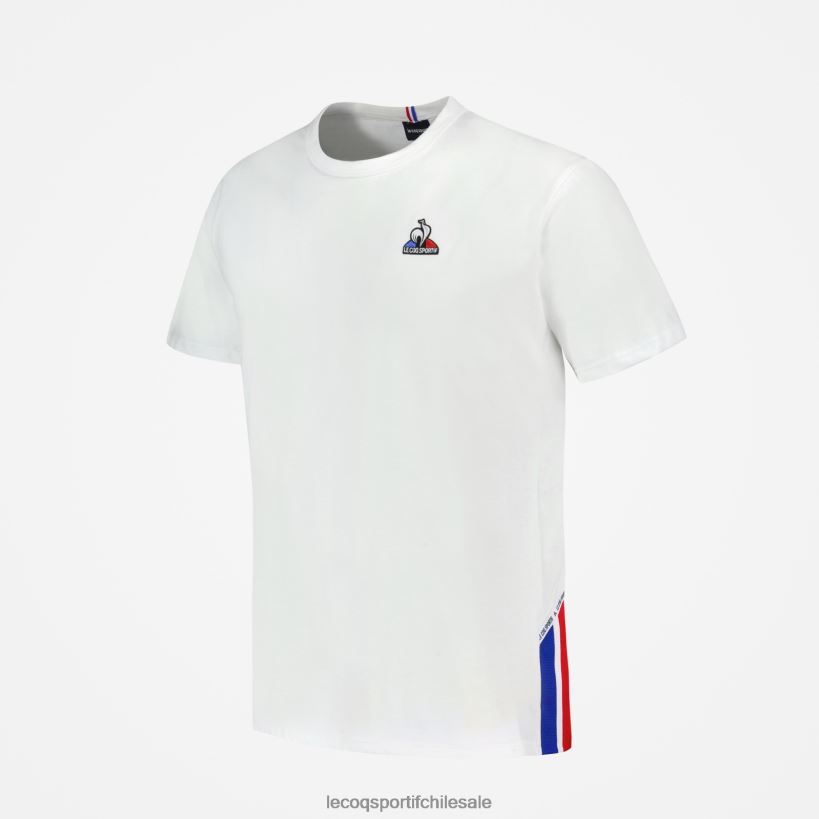 hombres camiseta de moda blanca T24B2170 Le Coq Sportif ropa