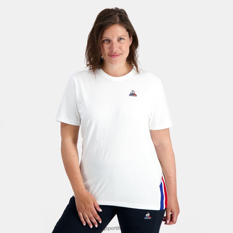 hombres camiseta de moda blanca T24B2170 Le Coq Sportif ropa