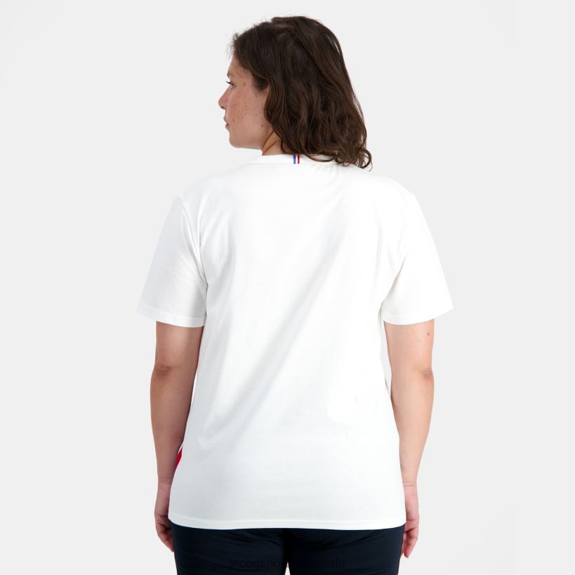 hombres camiseta de moda blanca T24B2170 Le Coq Sportif ropa