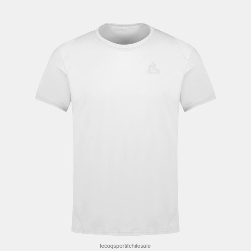 hombres camiseta de moda blanca T24B2176 Le Coq Sportif ropa