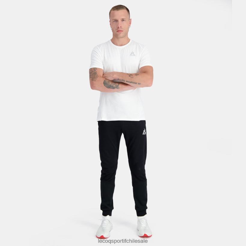 hombres camiseta de moda blanca T24B2176 Le Coq Sportif ropa