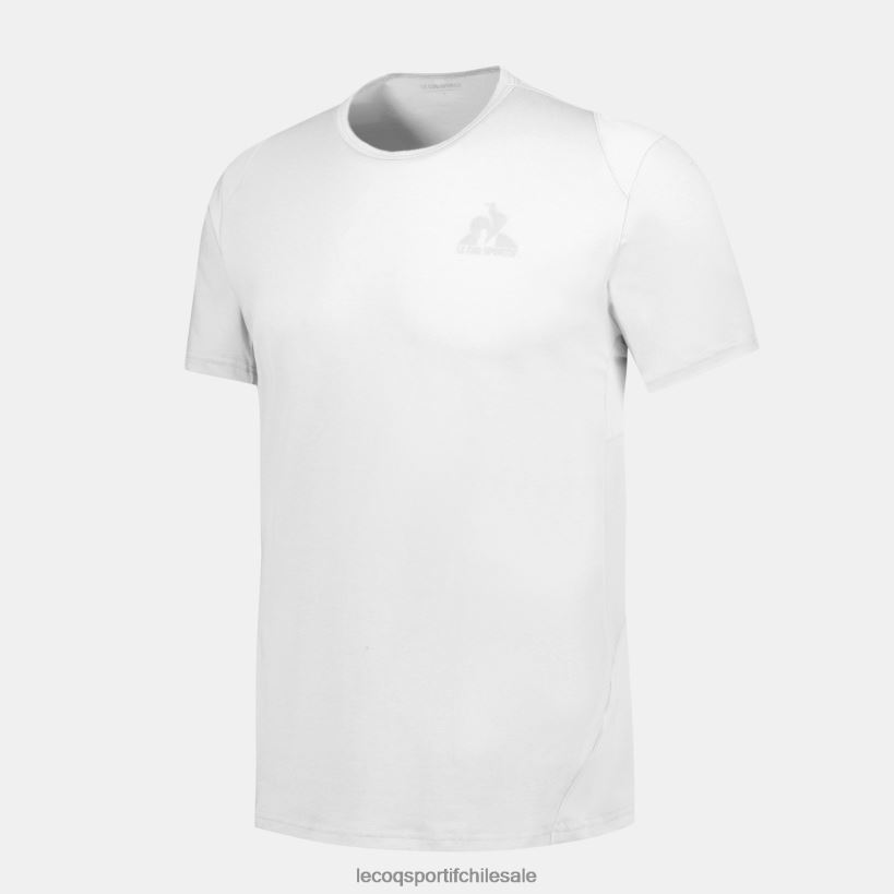 hombres camiseta de moda blanca T24B2176 Le Coq Sportif ropa