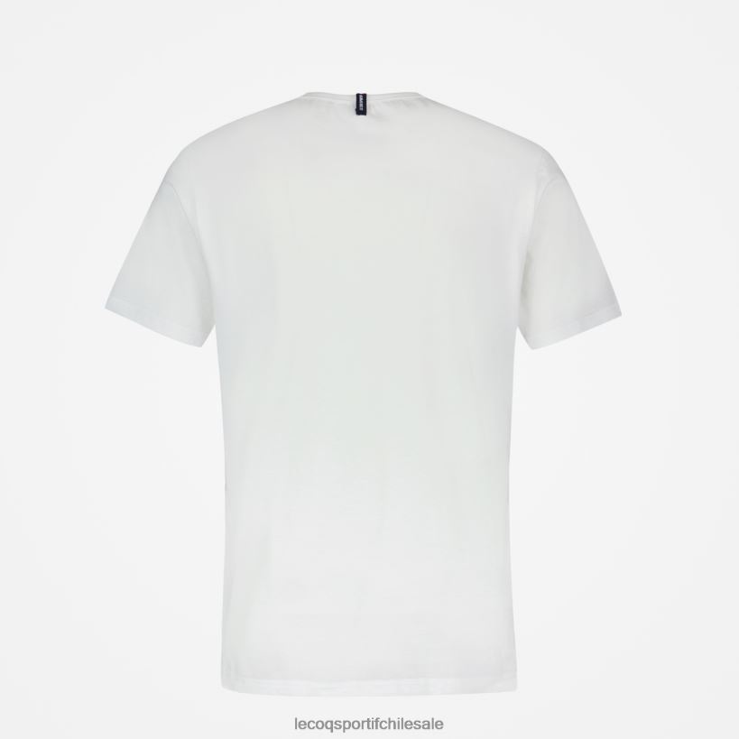 hombres camiseta de moda blanca T24B2180 Le Coq Sportif ropa