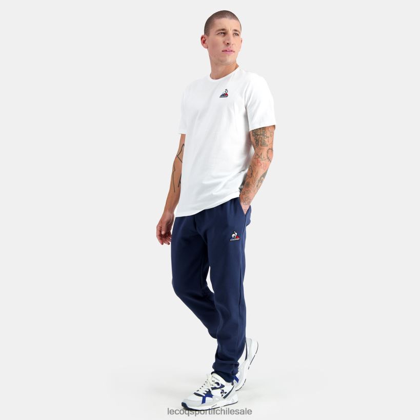 hombres camiseta de moda blanca T24B2180 Le Coq Sportif ropa