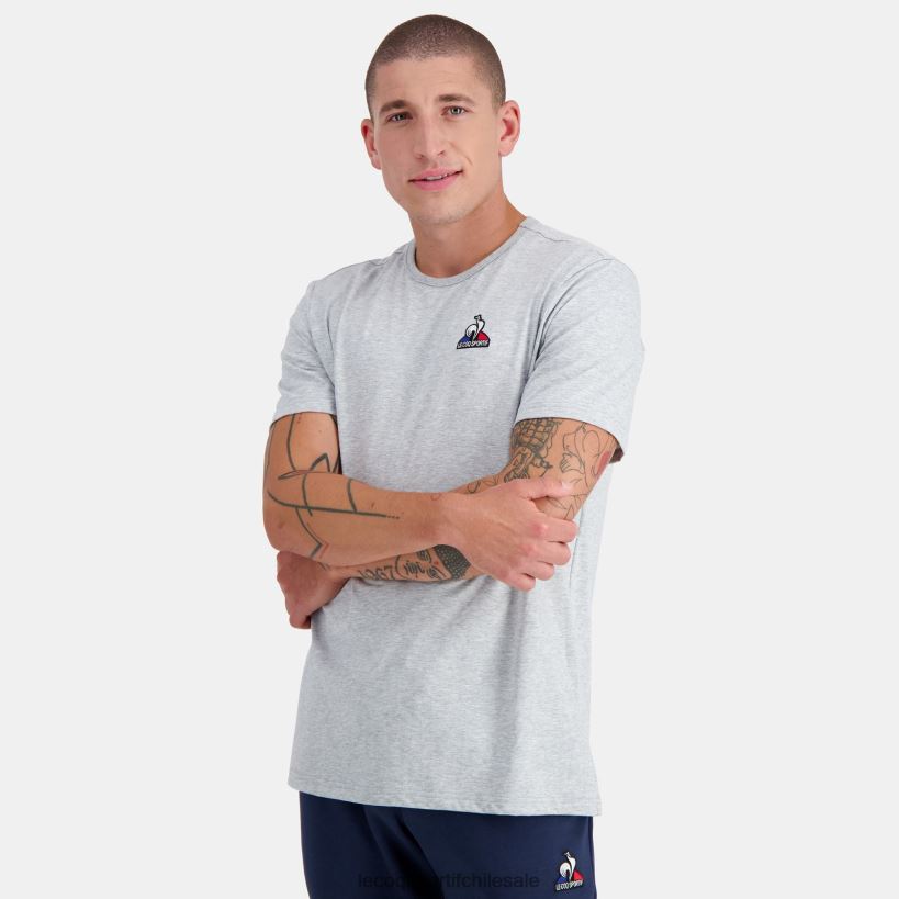 hombres camiseta de moda gris T24B2179 Le Coq Sportif ropa