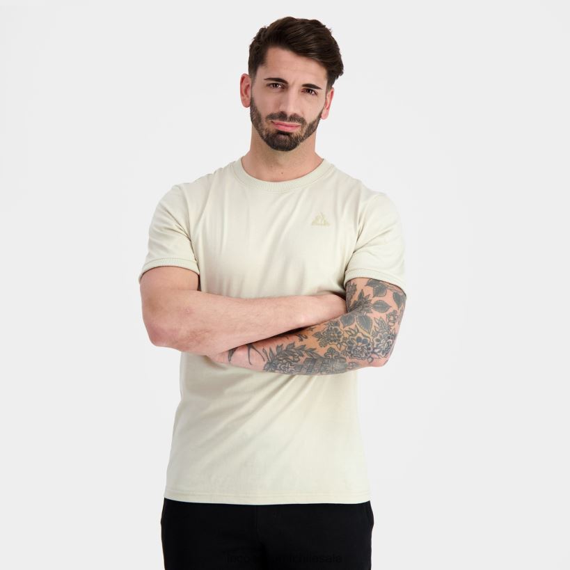 hombres camiseta de moda marrón T24B2156 Le Coq Sportif ropa
