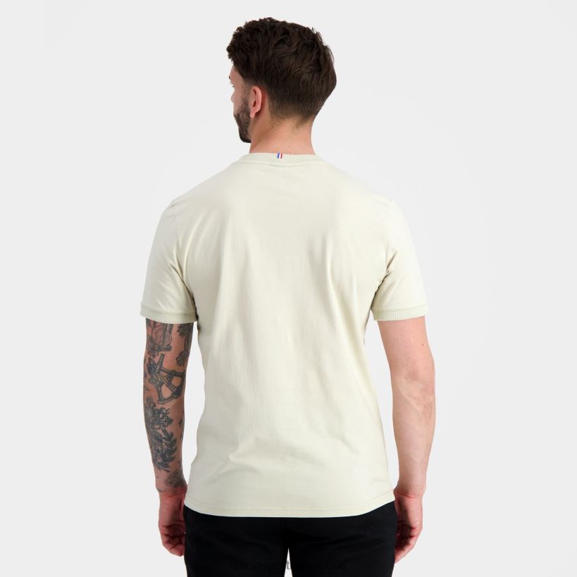 hombres camiseta de moda marrón T24B2156 Le Coq Sportif ropa