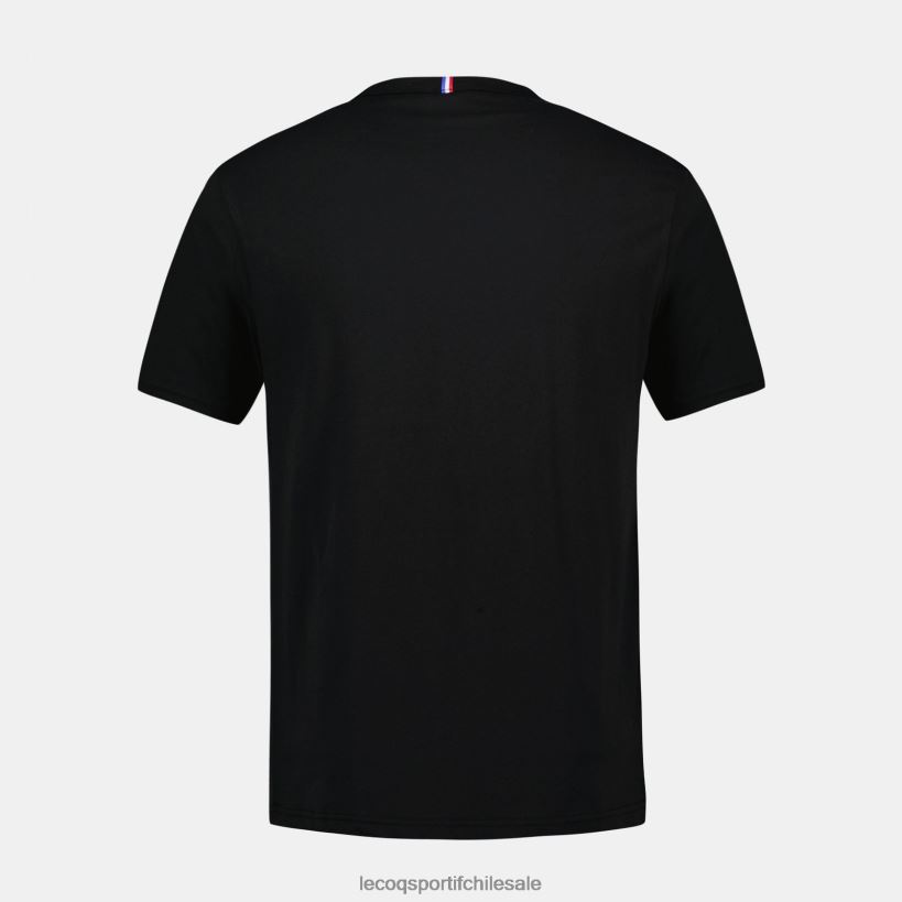 hombres camiseta de moda negro T24B2153 Le Coq Sportif ropa