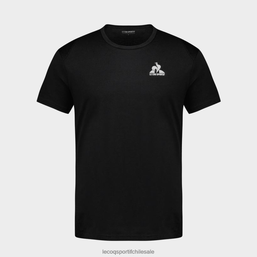 hombres camiseta de moda negro T24B2174 Le Coq Sportif ropa