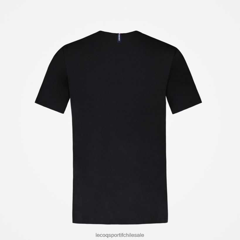 hombres camiseta de moda negro T24B2181 Le Coq Sportif ropa