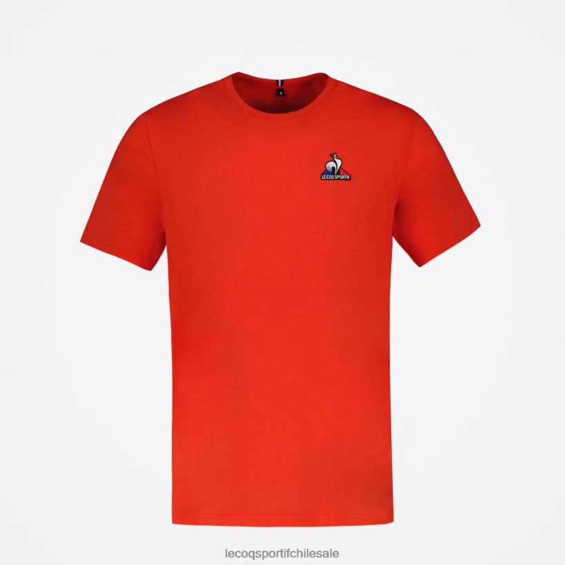 hombres camiseta de moda roja T24B2171 Le Coq Sportif ropa