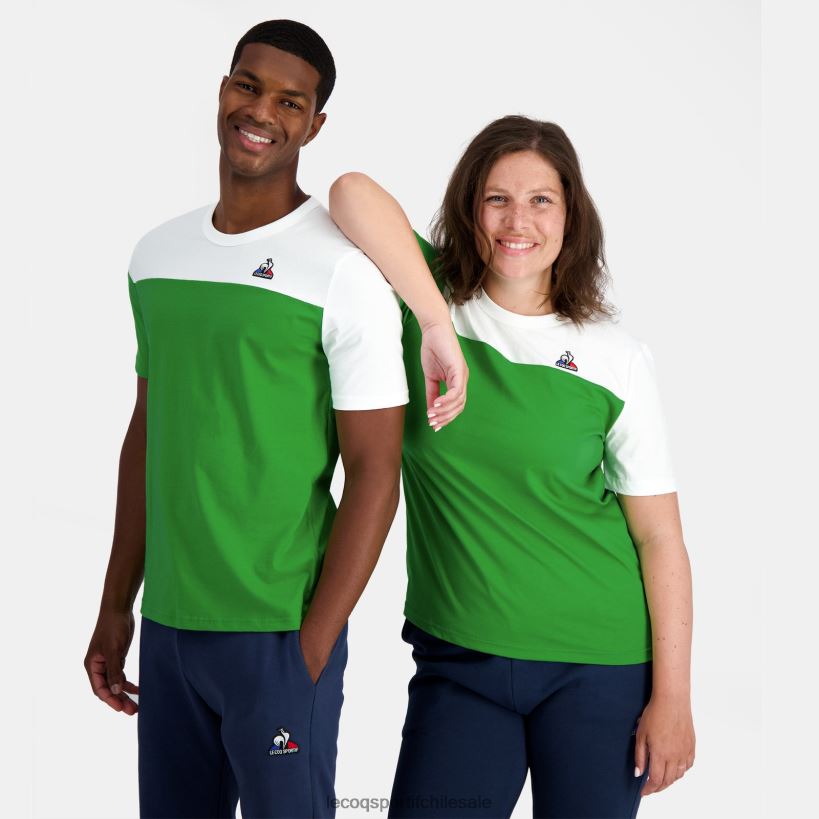 hombres camiseta de moda verde T24B2164 Le Coq Sportif ropa