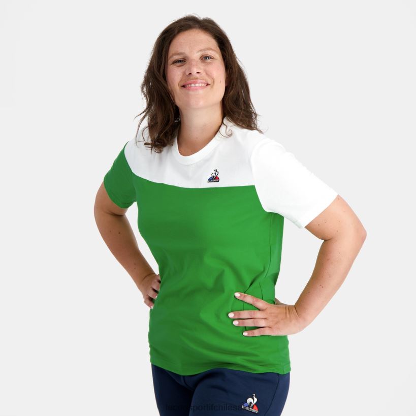 hombres camiseta de moda verde T24B2164 Le Coq Sportif ropa