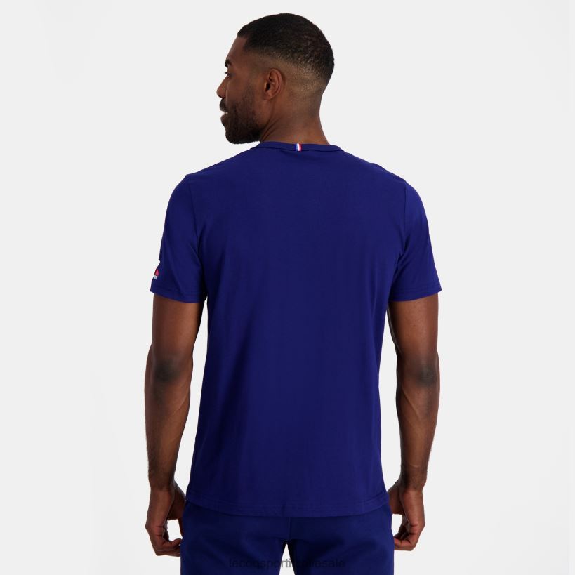 hombres camiseta - francia rugby azul T24B2172 Le Coq Sportif ropa