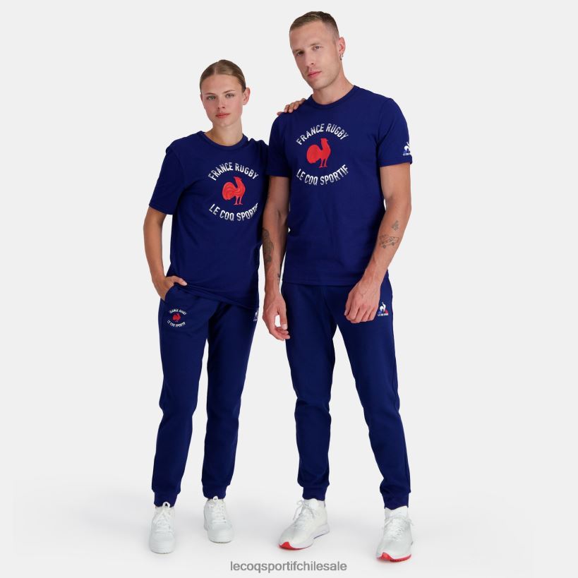hombres camiseta - francia rugby azul T24B2172 Le Coq Sportif ropa
